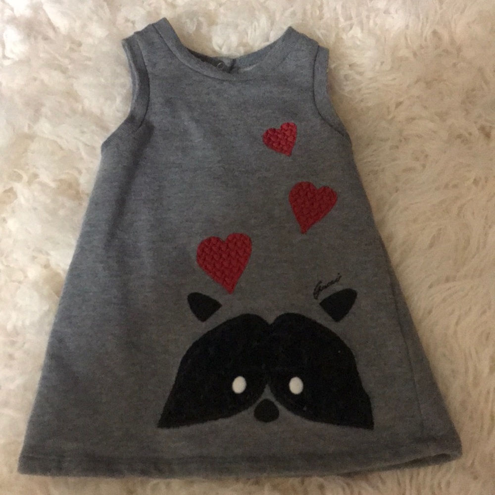 Authentic infant gucci dress